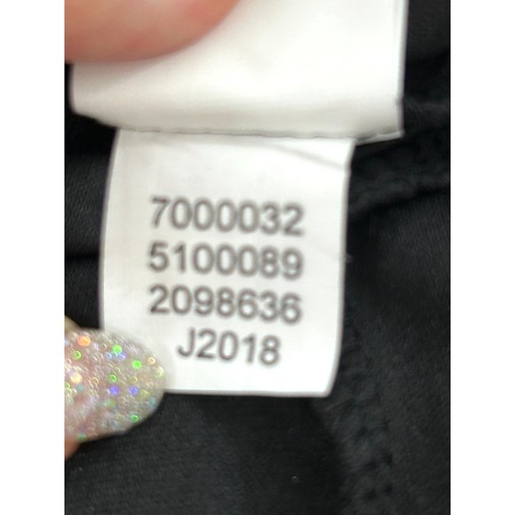 Children’s Place Girls’ Dress M 7/8 Floral Black Pink Hi/Lo Ruffled Cold Shoulde - Picture 7 of 16